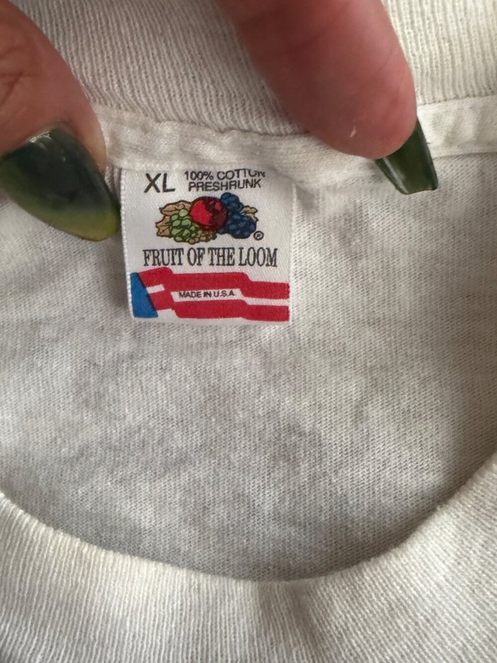 Vintage X-Men T-Shirt Size XL White 100% Cotton USA - Picture 4 of 8